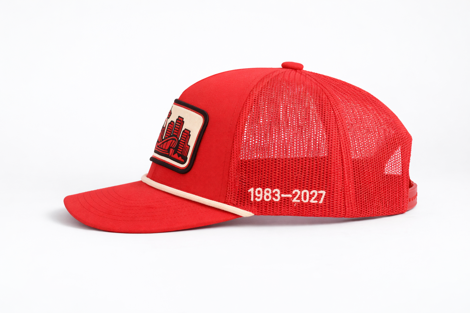 Dome Patch – Heritage Red