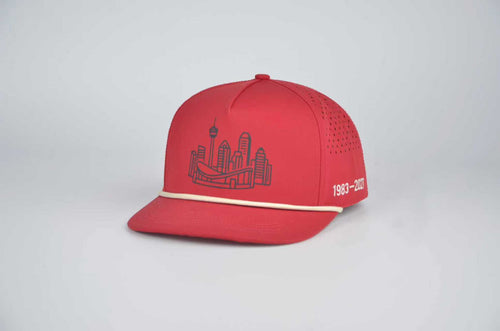 Dome Etched – Heritage Red