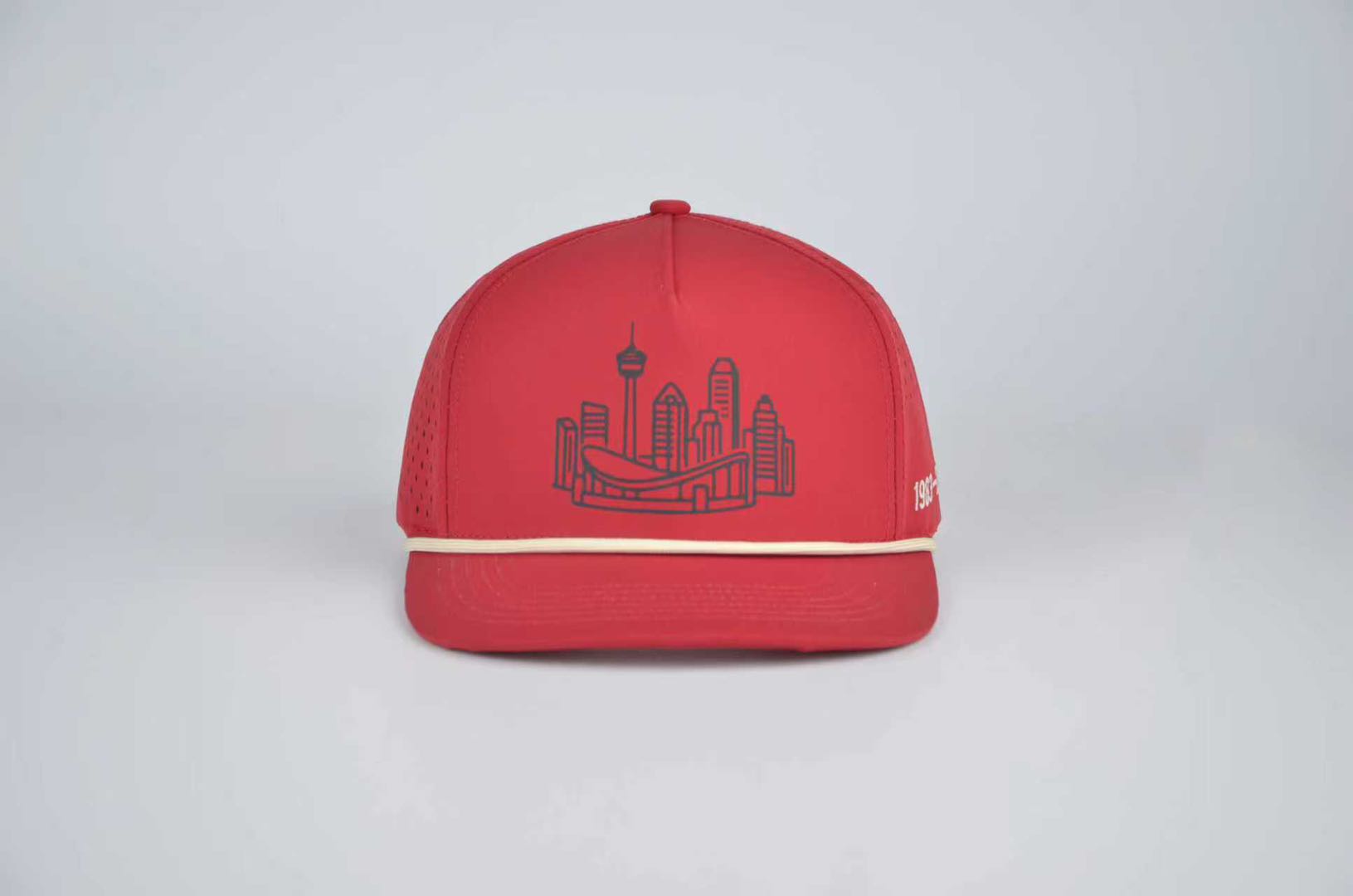 Dome Etched – Heritage Red