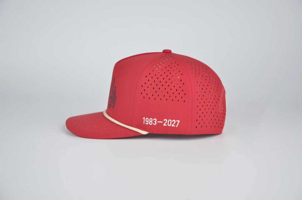 Dome Etched – Heritage Red